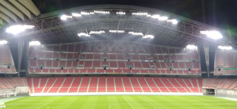 スタジアム照明、スポーツ・エンターテインメント向け LED 照明のイメージ